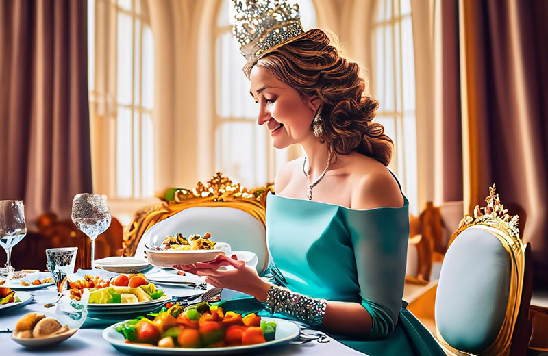 朝食は王女や王様のようにのイメージ画像